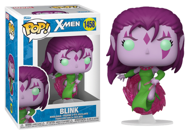 Funko Pop! Blink, X - Men 1458 Vinyl Figure in PopShield Protector