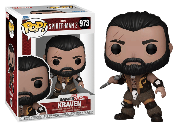 Funko Pop! Kraven, Marvel GamerVerse 973 Vinyl Figure in PopShield Protector