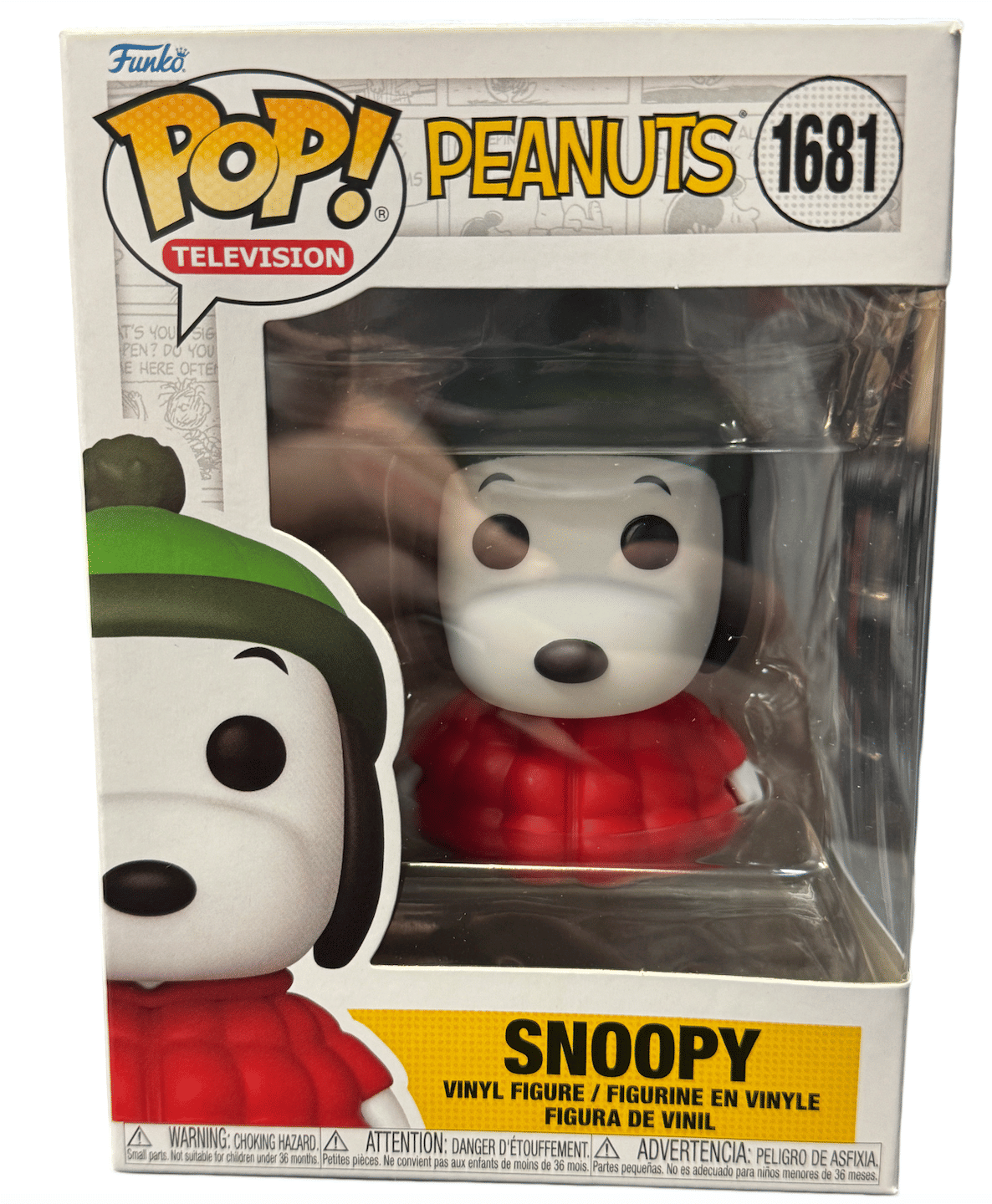 Funko Pop! Peanuts Snoopy with Jacket #1681