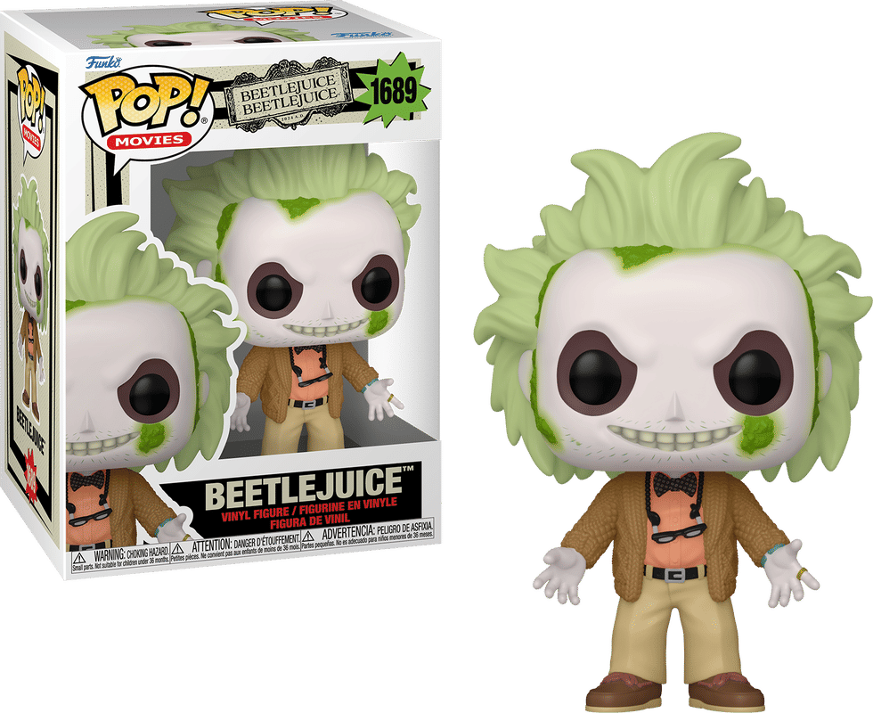 Funko Pop! Beetlejuice 2 Beetlejuice in Cardigan #1689