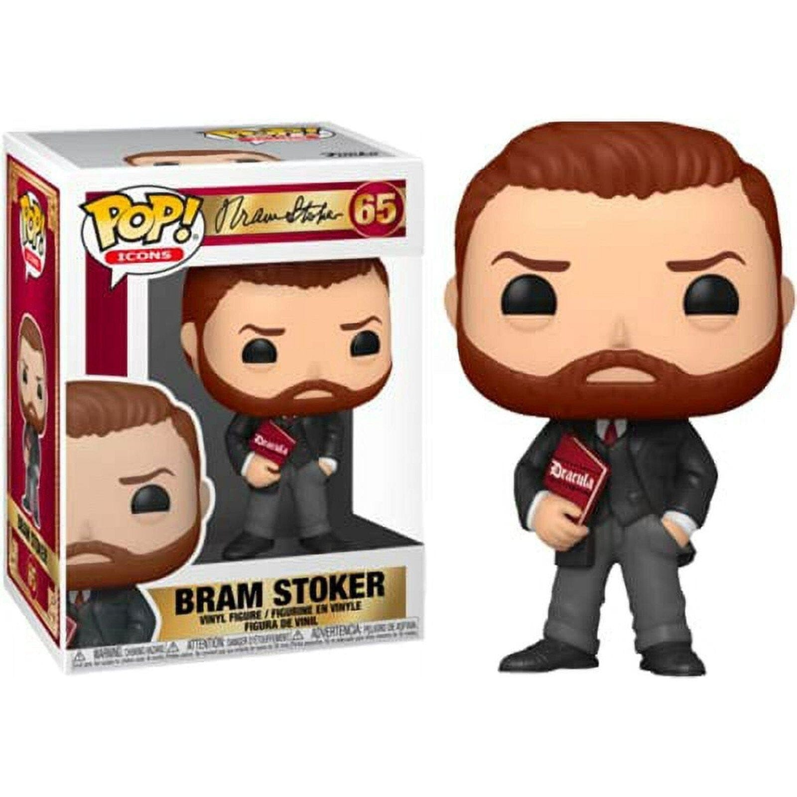 Funko Pop! Icons Bram Stroker (Exclusive) #65