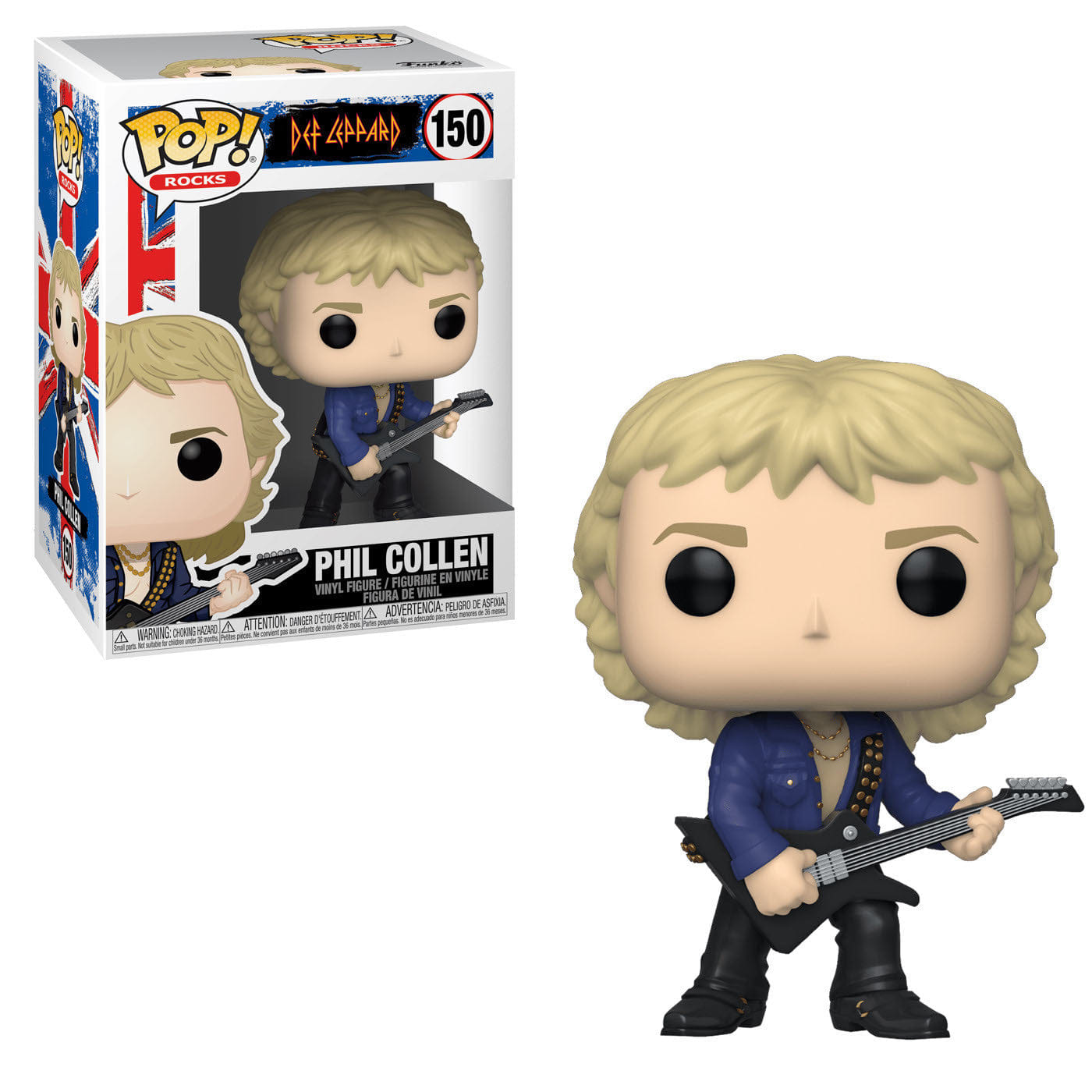 Funko (Light Box Damage) Funko Pop! Rocks Def Leppard Phil Collen #150