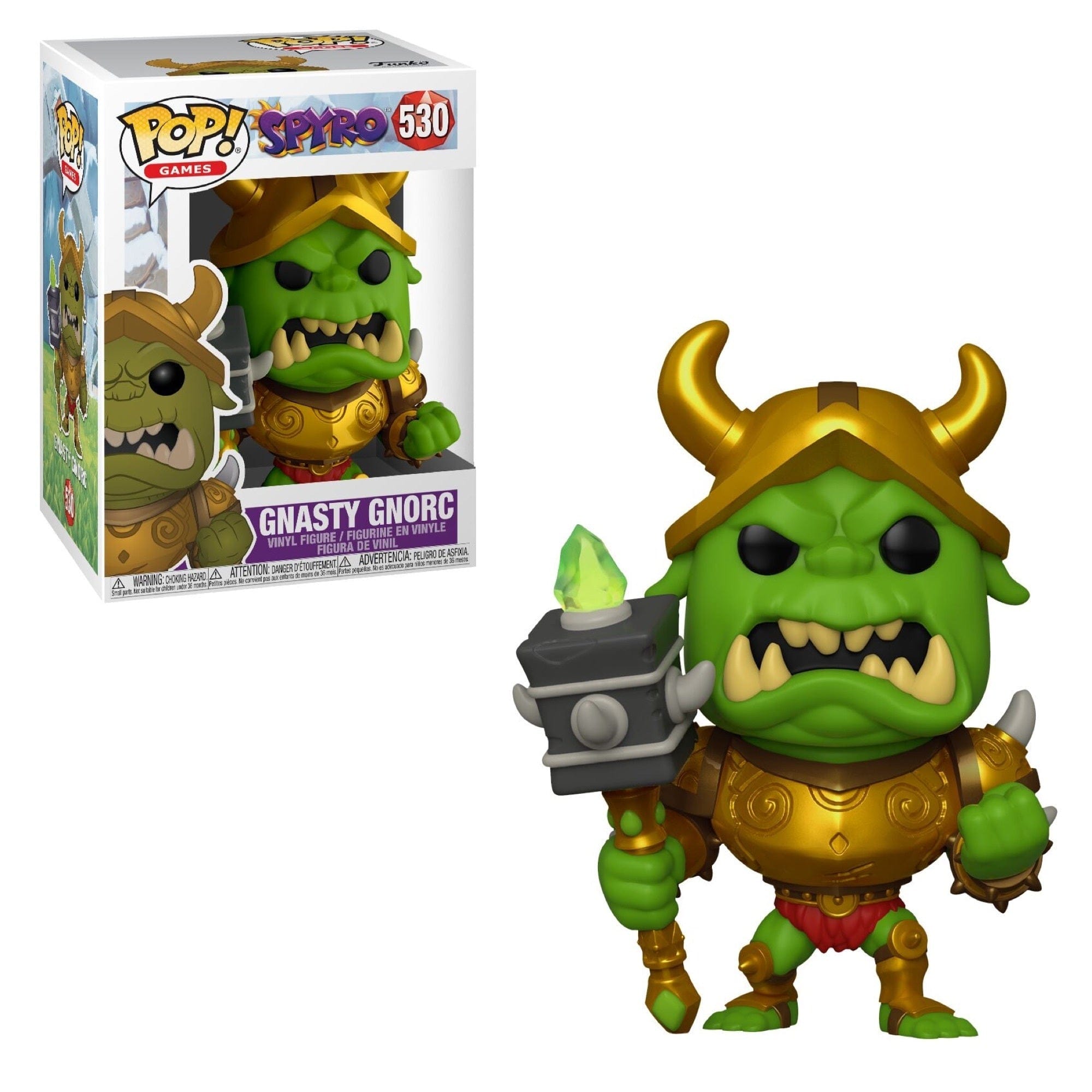 Funko (Light Box Damage) Funko Pop! Spyro Gnasty Gnorc #530
