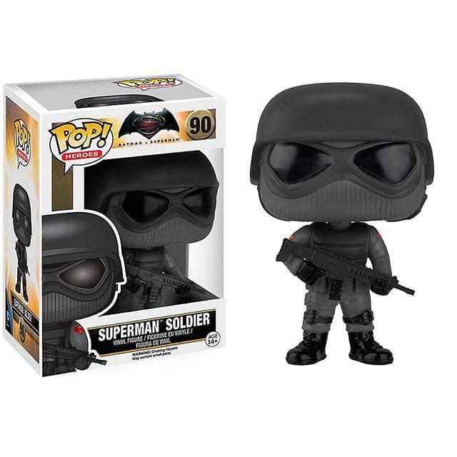 Funko (Light Box Damage) Funko Pop! Heroes Batman VS Superman Superman Soldier #90