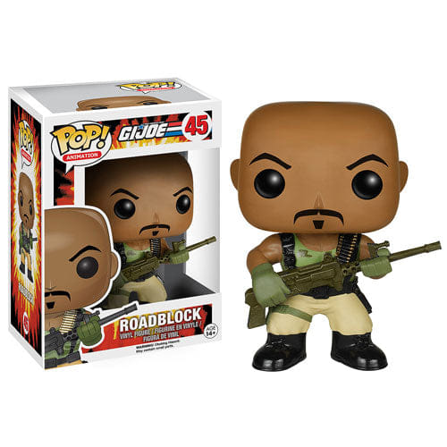 Funko (Box Damage) Funko Pop! G.I. Joe Roadblock #45