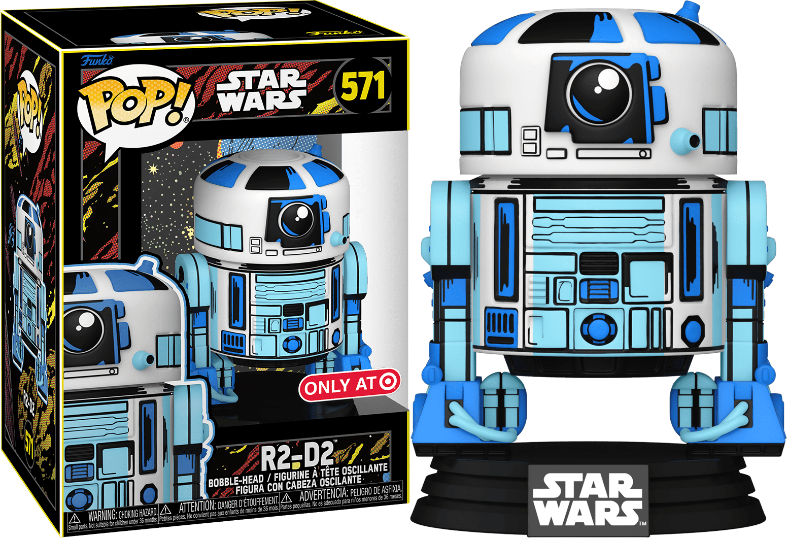 Funko Pop! Star Wars R2 - D2 (Retro) (Exclusive) #571