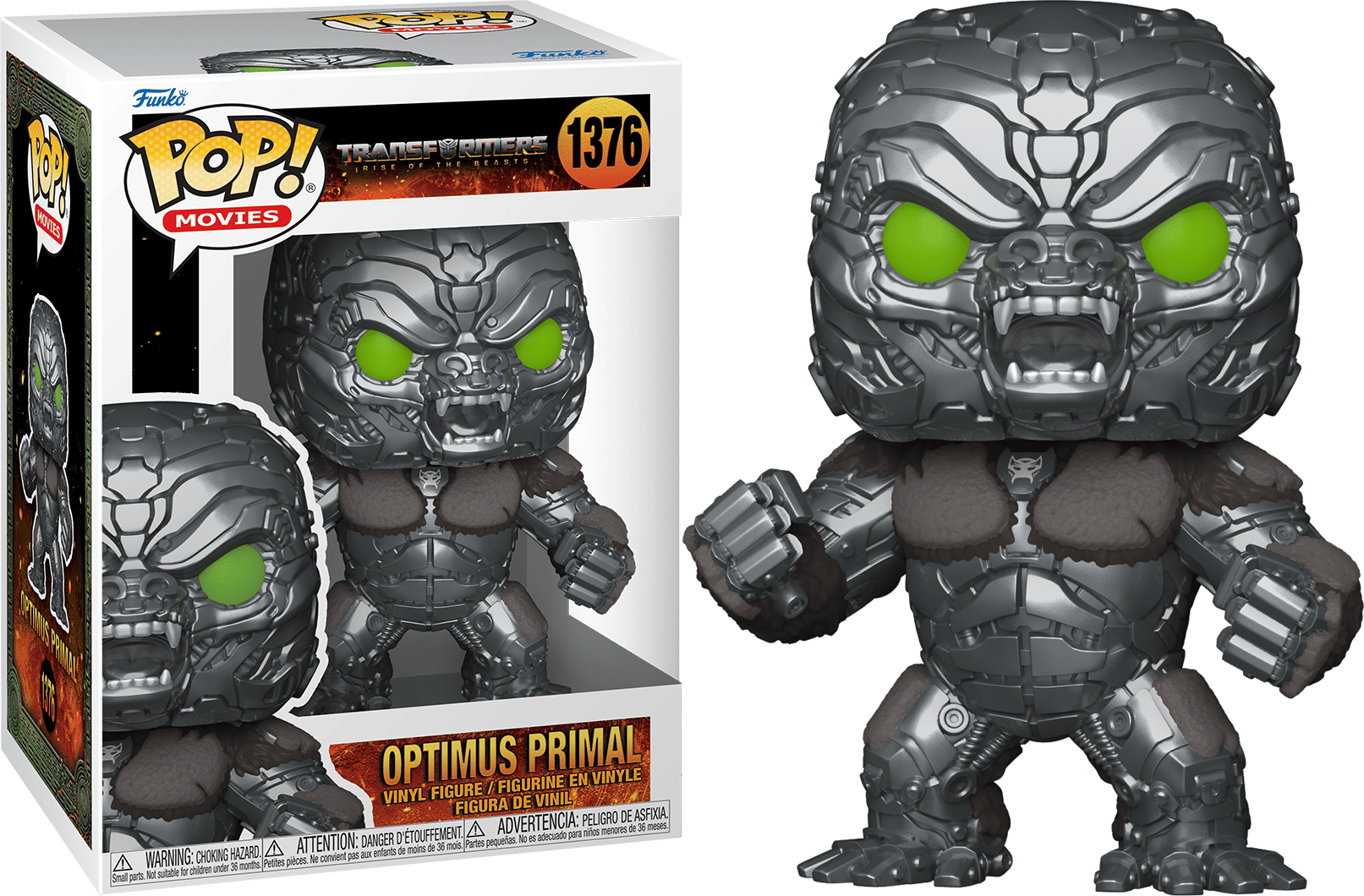 Funko (Light Box Damage) Funko Pop! Transformers Rise Of The Beasts Optimus Primal #1376