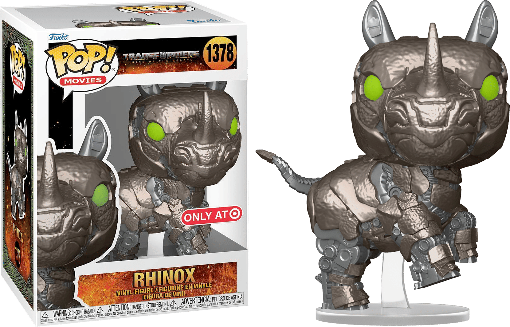 Funko Pop! Transfomers Rise Of The Beasts Rhinox (Exclusive) #1378