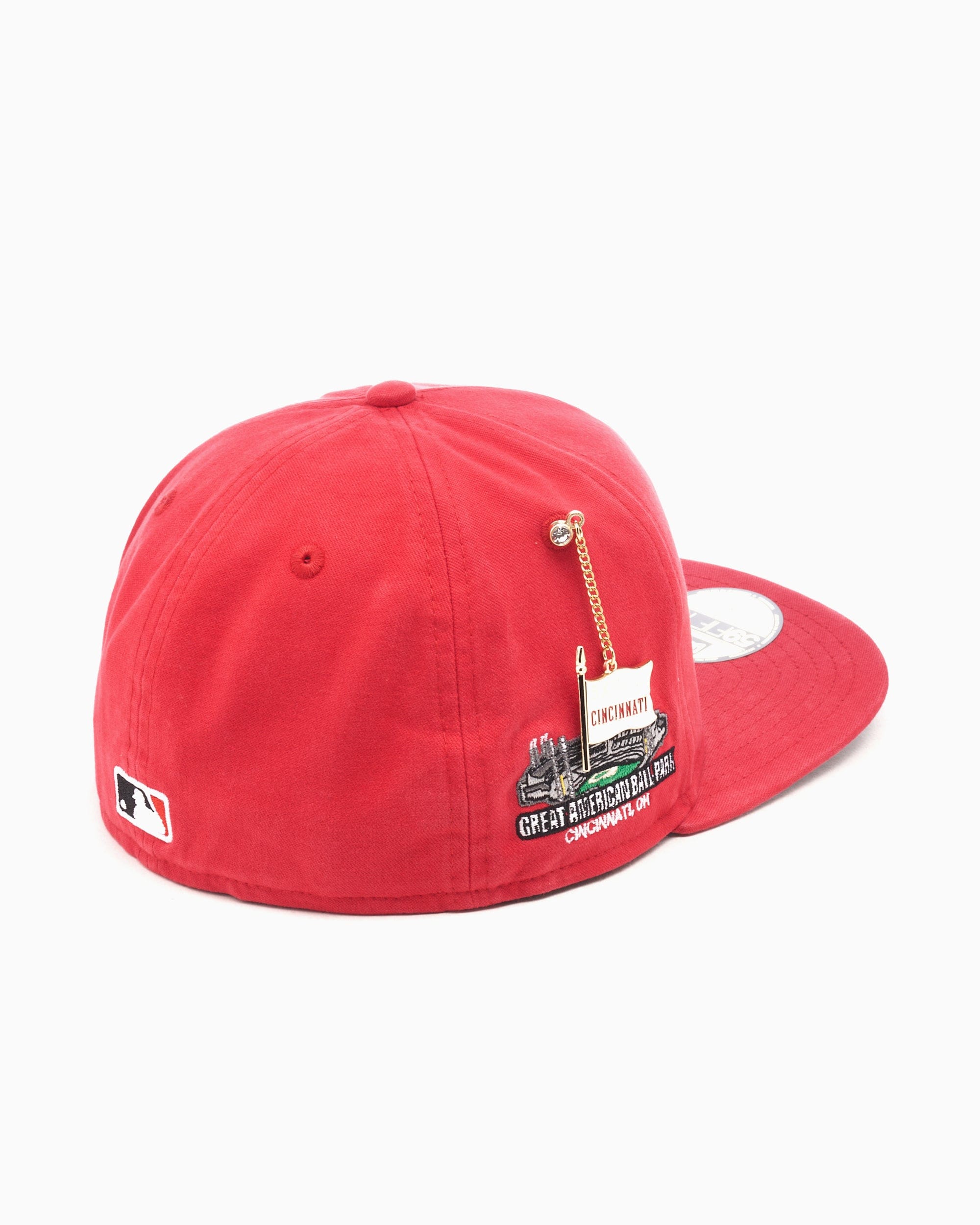 New Era Gorra New Era Golfer Cincinnati Reds Championship Side Flag Unisex Cap Unisex