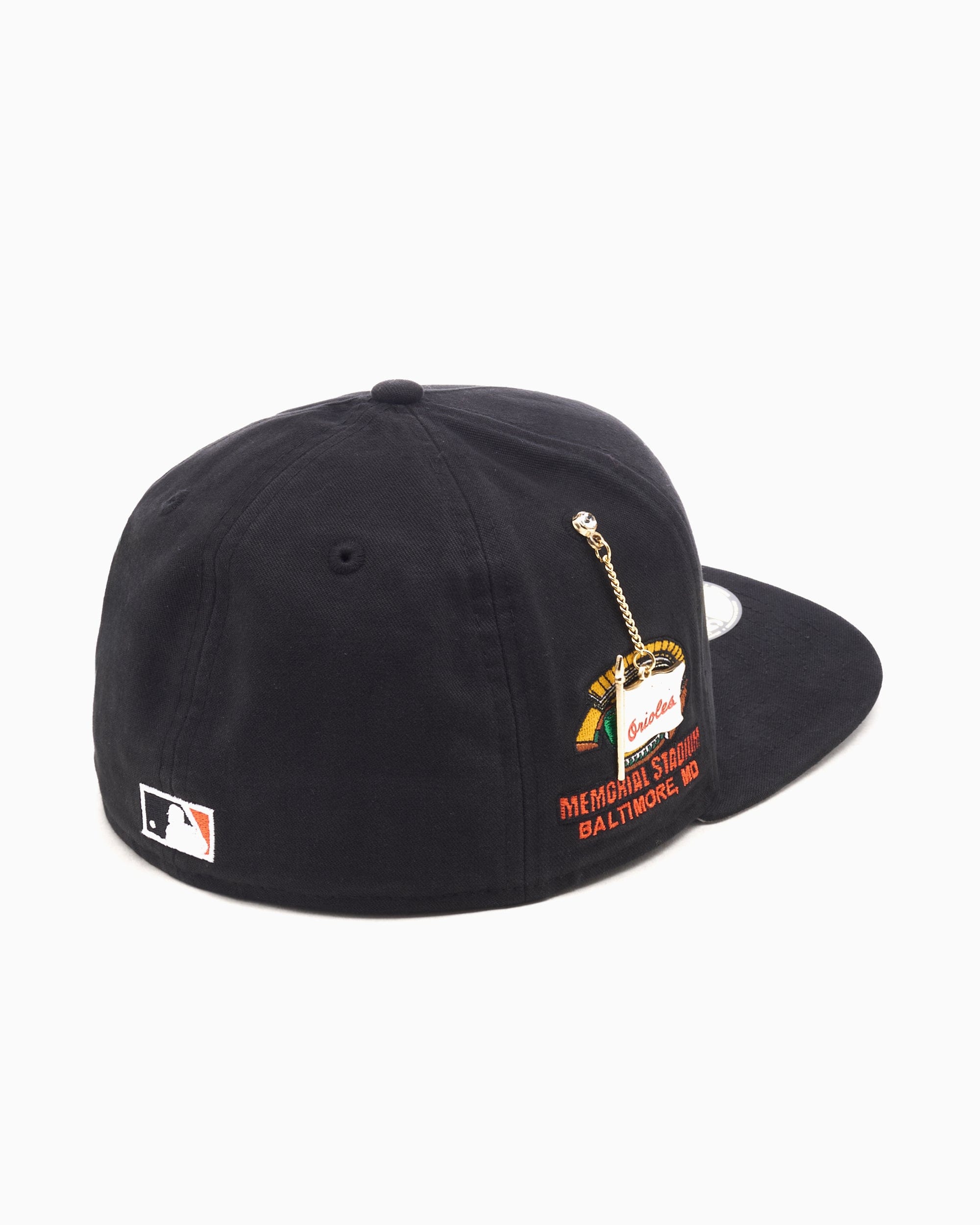 New Era Gorra New Era Golfer Baltimore Orioles VS Cooperstown Championship Side Flag Unisex Cap Unisex