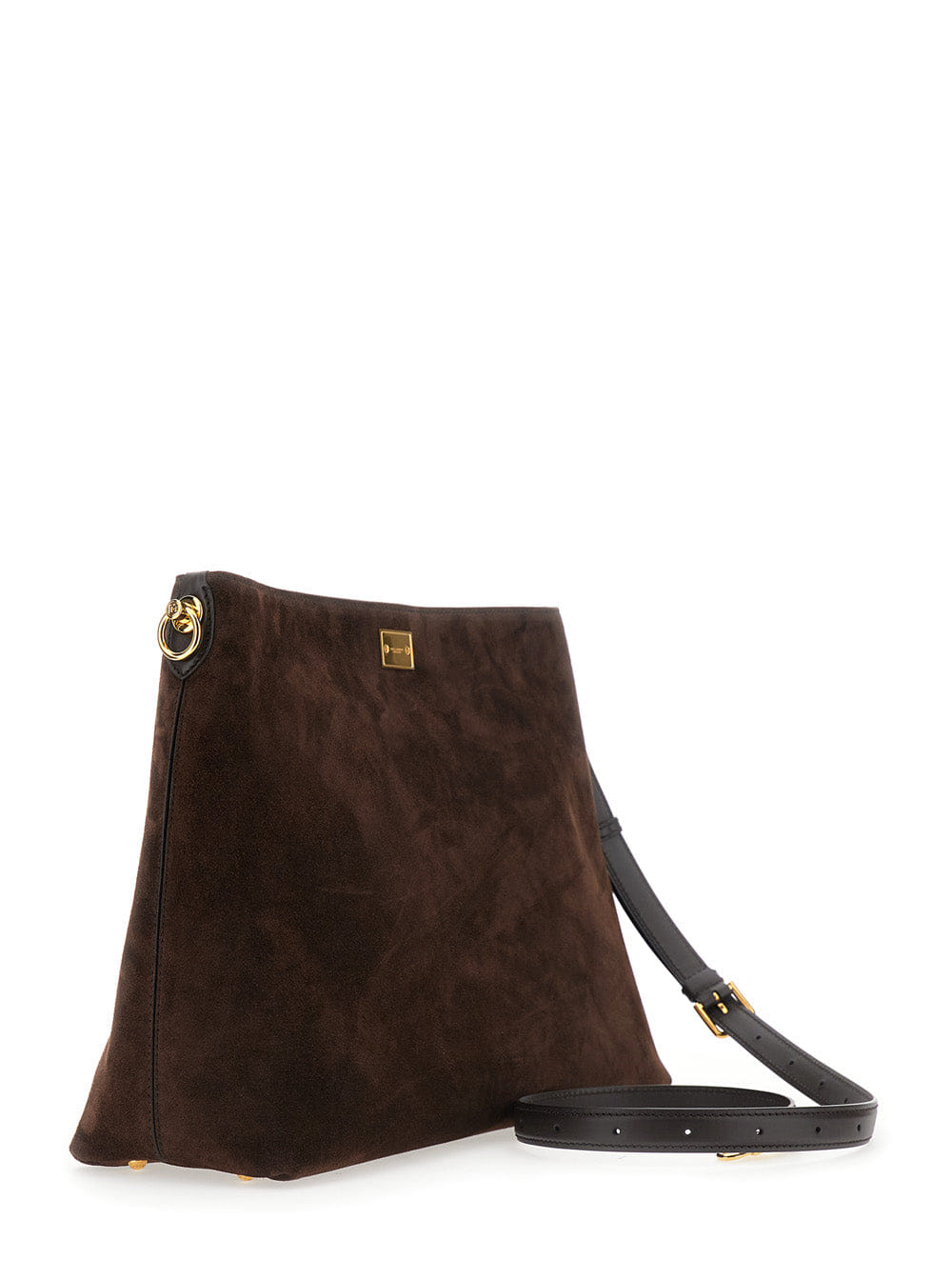 Dolce & Gabbana Women Vittoria Suede Shoulder Bag