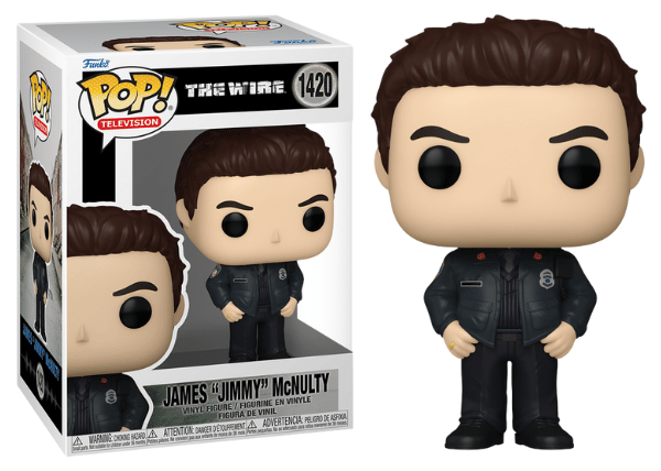 Funko Pop! James Jimmy McNulty The Wire 1420 Vinyl Figure in PopShield Protector