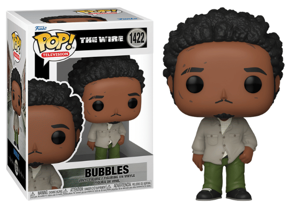 Funko Pop! Bubbles The Wire 1422 Vinyl Figure in PopShield Protector