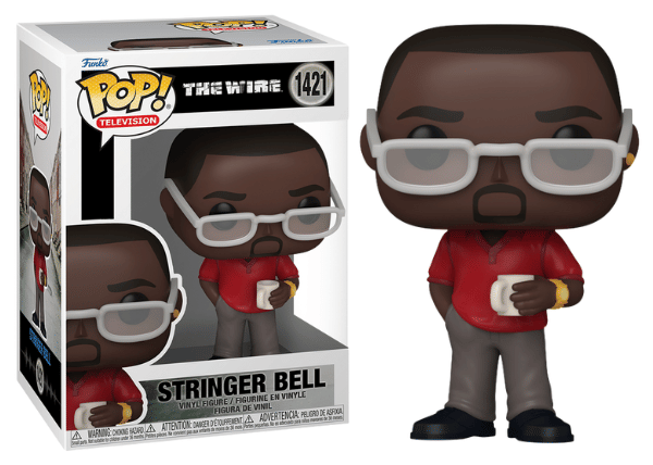 Funko Pop! Stringer Bell The Wire 1421 Vinyl Figure in PopShield Protector