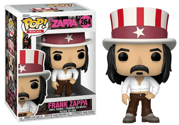 Funko Pop! Frank Zappa Rocks 264 Vinyl Figure in PopShield Protector