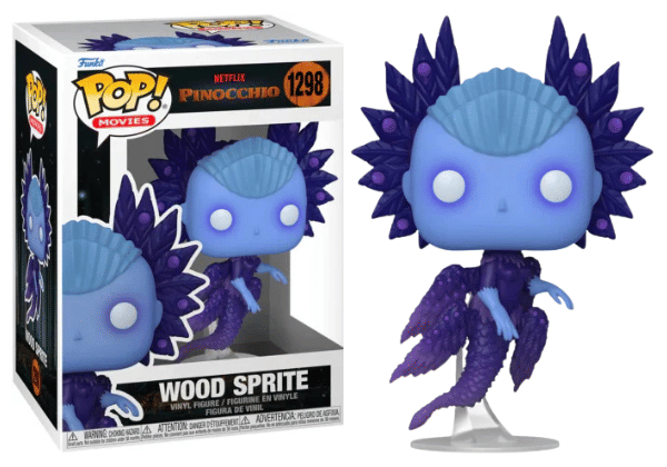 Funko Pop! Wood Sprite Netflix Pinocchio 1298 Vinyl Figure in PopShield Protector