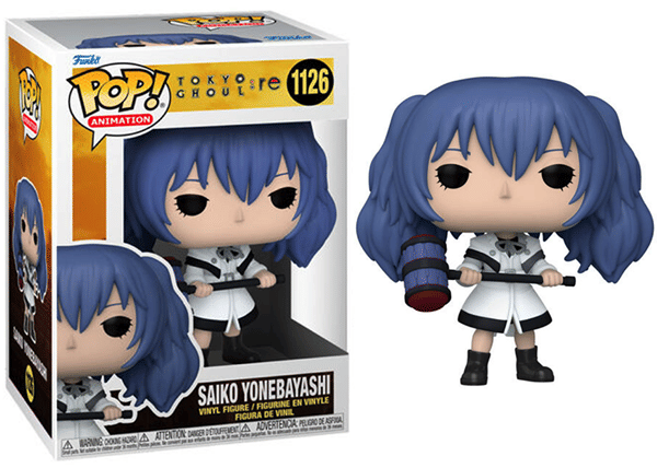 Funko Pop! Saiko Yonebayashi Tokyo Ghoul :re 1126 Vinyl Figure in PopShield Protector