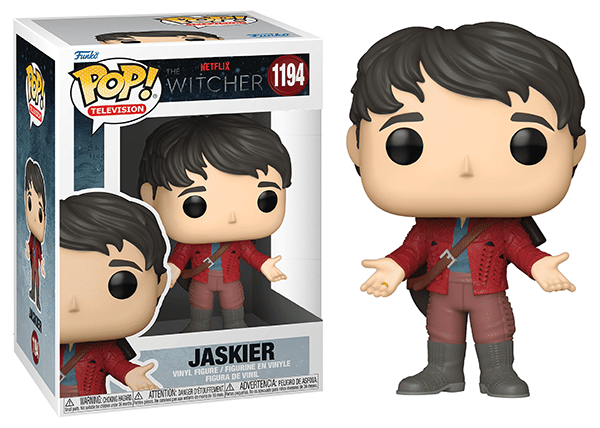 Funko Pop! Jaskier Netflix The Witcher 1194 Vinyl Figure in PopShield Protector