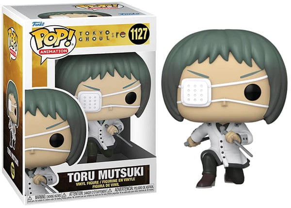 Funko Pop! Toru Mutsuki Tokyo Ghoul :re 1127 Vinyl Figure in PopShield Protector