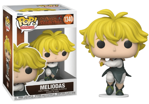 Funko Pop! Meliodas Full Counter Pose, Seven Deadly Sins 1340 Vinyl Figure in PopShield Protector