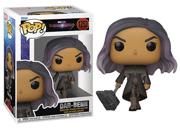 Funko Pop! Dar - Benn The Marvels 1252 Vinyl Figure in PopShield Protector