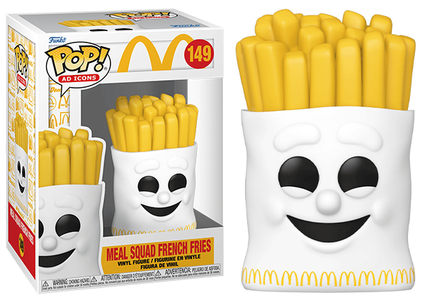 Funko Pop! Meal Squad French Fries McDonald's, Ad Icons 149 Vinyl Figure in PopShield Protector