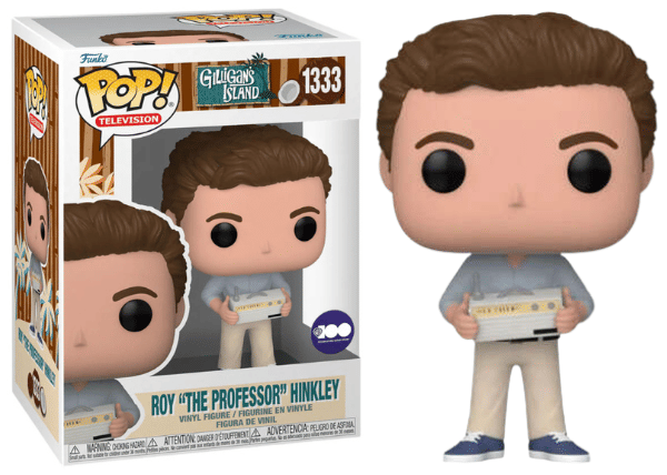 Funko Pop! Roy The Professor Hinkley Gilligan's Island 1333 Vinyl Figure in PopShield Protector