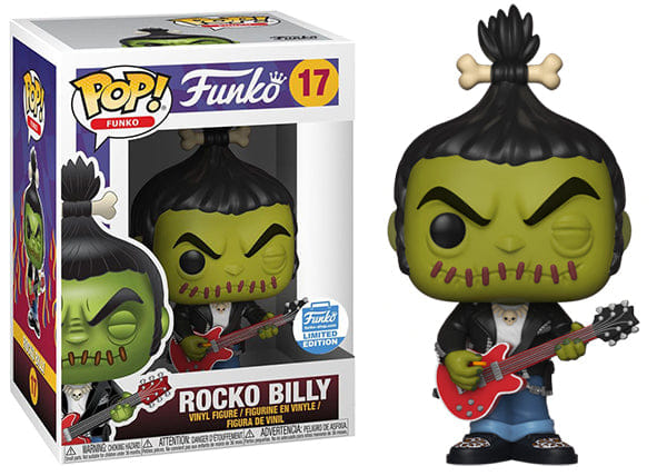 Funko Pop! Rocko Billy Spastik Plastik 17 - Funko Shop Exclusive Vinyl Figure in PopShield Protector