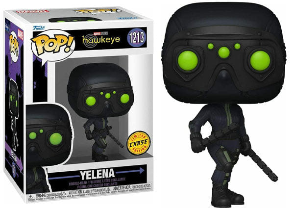 Funko Pop! Yelena Masked, Hawkeye 1213 **Chase** Vinyl Figure in PopShield Protector