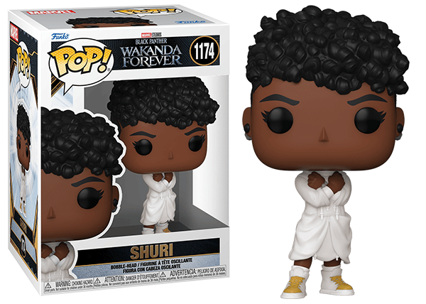 Funko Pop! Shuri Black Panther Wakanda Forever 1174 Vinyl Figure in PopShield Protector