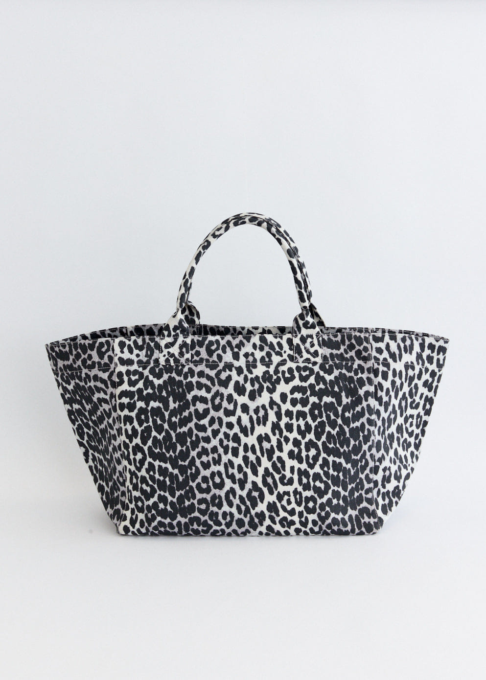 Ganni Shopper XXL Printed Sequin Tote