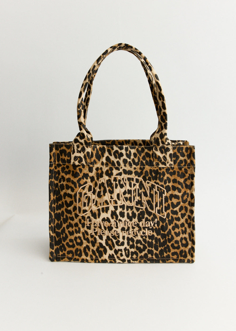 Ganni Large Easy Shopper Tote
