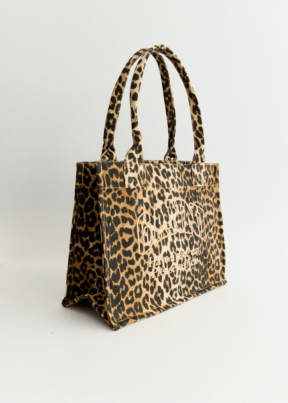 Ganni Large Easy Shopper Tote