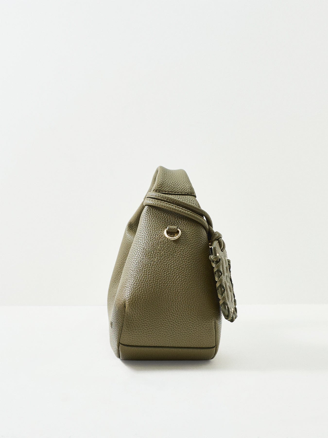 Ganni Hobo Mini Tote Bag Green