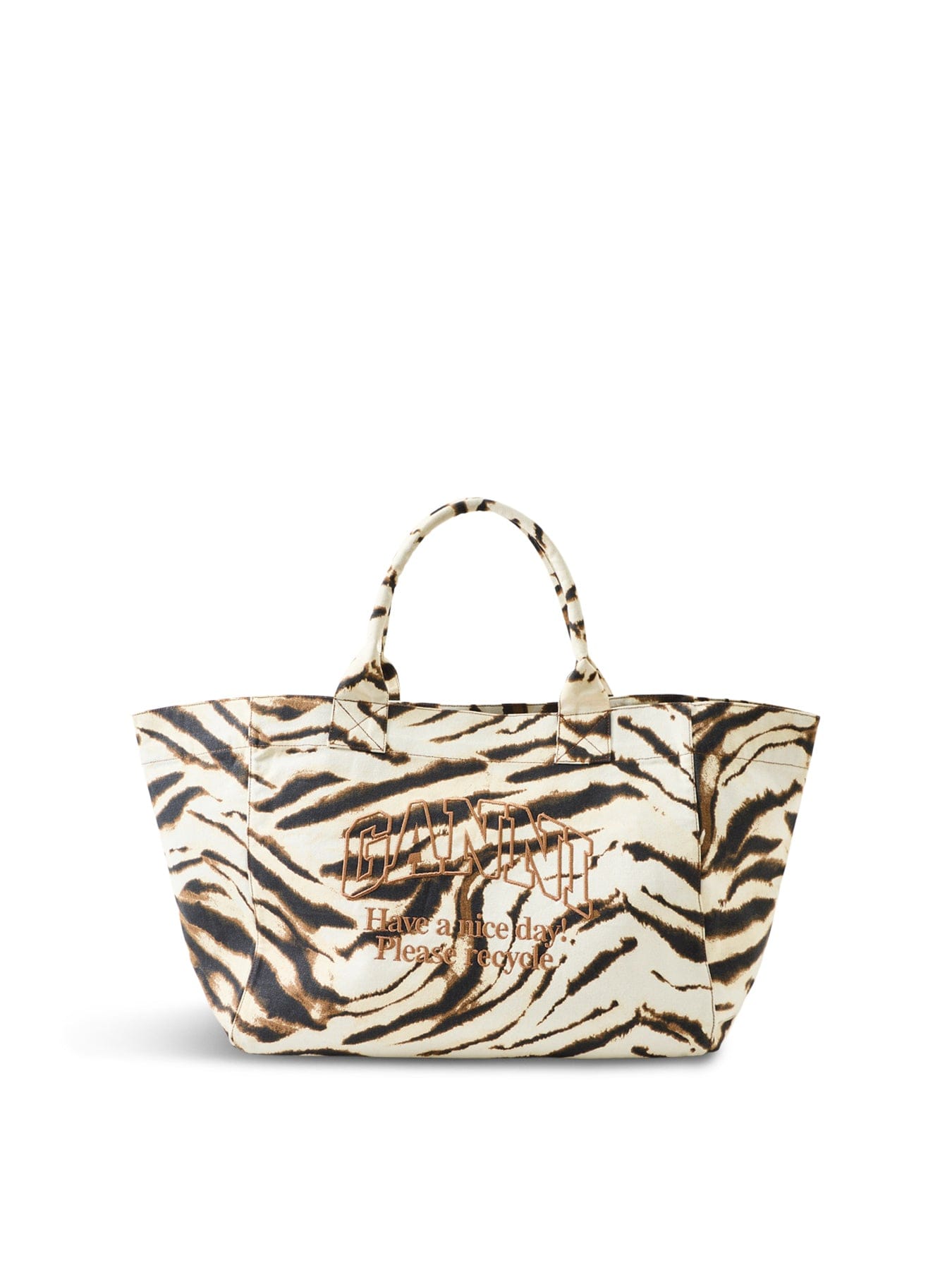 Ganni XXL Shopper Tote Bag Multi