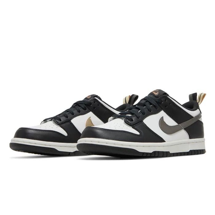 noir Dunk Low GS Off Noir Metallic Pewter