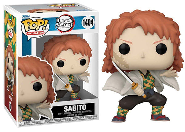Funko Pop! Sabito Demon Slayer 1404 Vinyl Figure in PopShield Protector