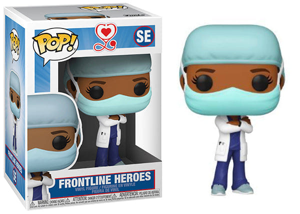 Funko Pop! Frontline Heroes Female #2 SE Vinyl Figure in PopShield Protector