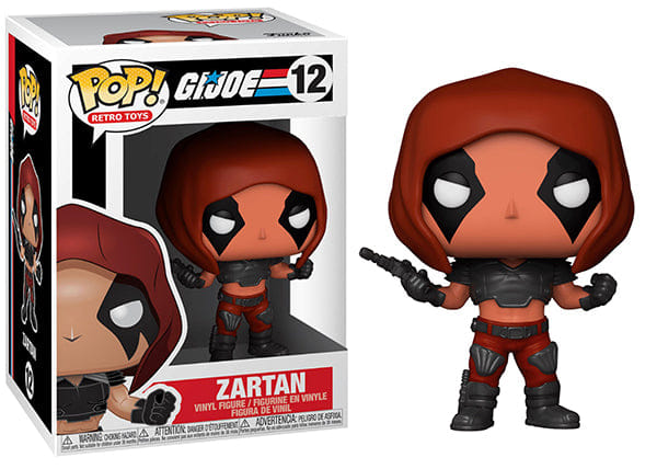Funko Pop! Zartan G.I. Joe, Retro Toys 12 Vinyl Figure in PopShield Protector