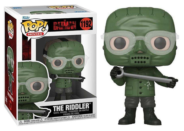 Funko Pop! The Riddler The Batman Movie 1192 Vinyl Figure in PopShield Protector