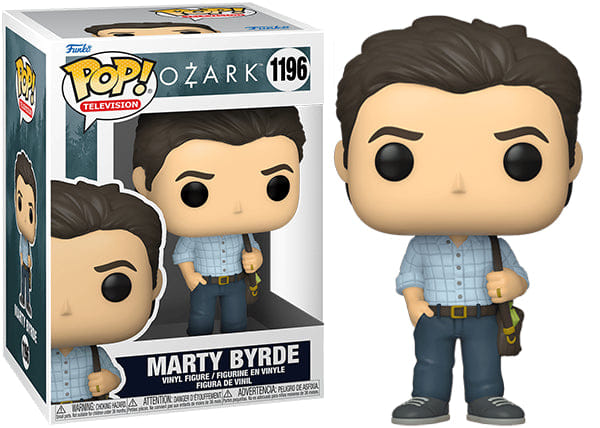Funko Pop! Marty Byrde Ozark 1196 Vinyl Figure in PopShield Protector