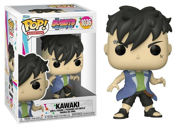 Funko Pop! Kawaki Boruto 1036 Vinyl Figure in PopShield Protector