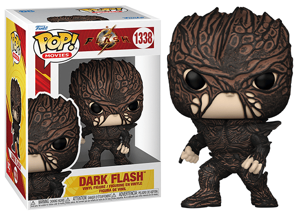 Funko Pop! Dark Flash The Flash Movie 1338 Vinyl Figure in PopShield Protector