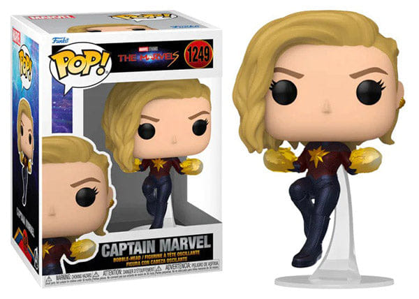 Funko Pop! Captain Marvel The Marvels 1249 Vinyl Figure in PopShield Protector
