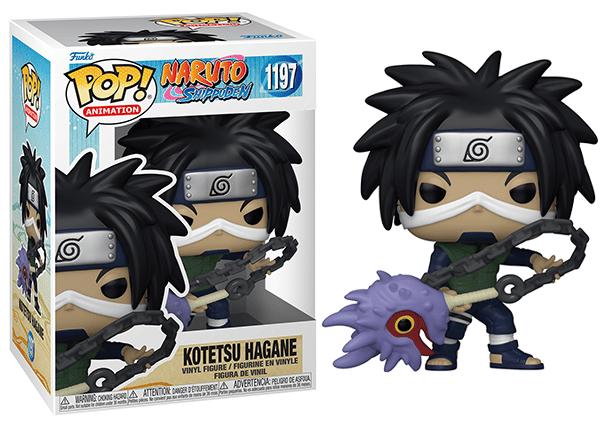 Funko Pop! Kotetsu Hagane Naruto 1197 Vinyl Figure in PopShield Protector
