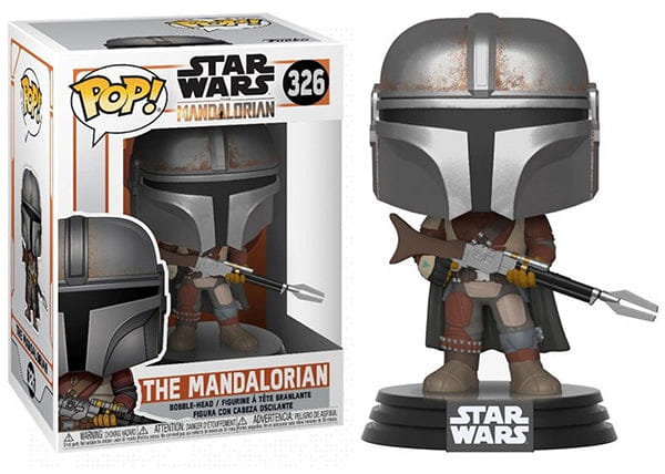Funko Pop! The Mandalorian 326 Vinyl Figure in PopShield Protector