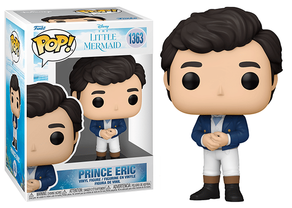 Funko Pop! Prince Eric The Little Mermaid 1363 Vinyl Figure in PopShield Protector