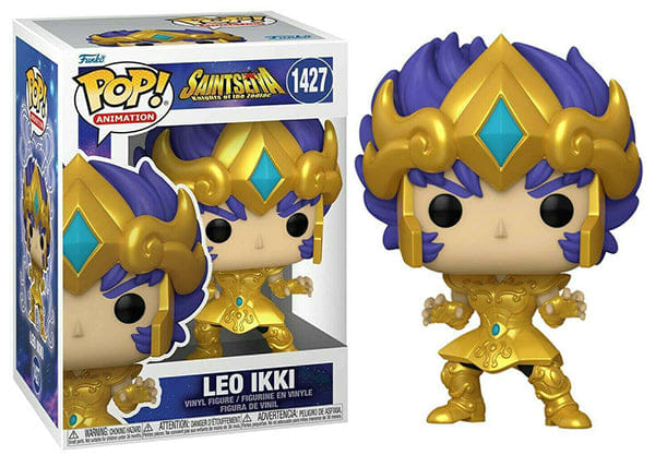 Funko Pop! Leo Ikki Saint Seiya 1427 Vinyl Figure in PopShield Protector