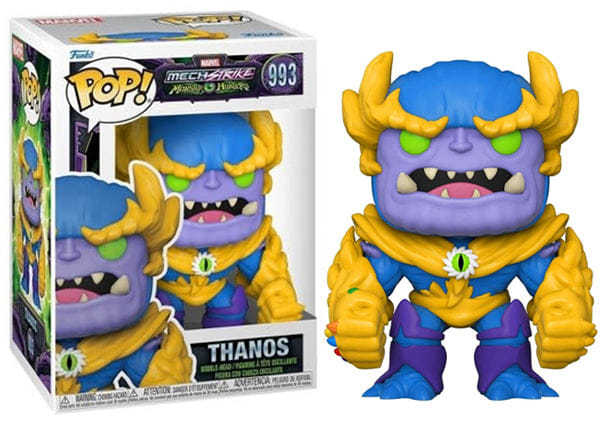 Funko Pop! Thanos Mecha Strike Monster Hunters 993 Vinyl Figure in PopShield Protector