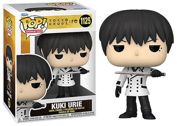 Funko Pop! Kuki Urie Tokyo Ghoul :re 1125 Vinyl Figure in PopShield Protector